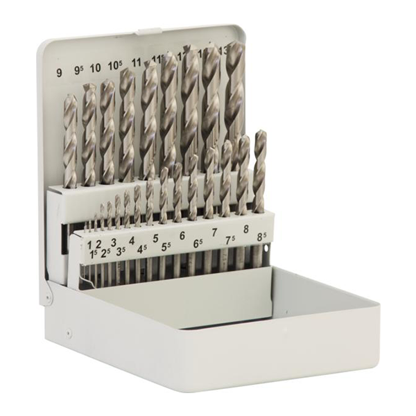 Large drill clearance bit set