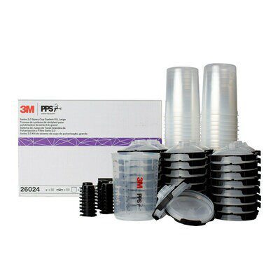 3M PPS Lids & Liners Large (50) - NEW