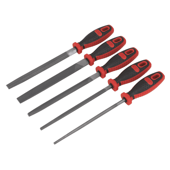 5 piece 200mm Engineer’s Smooth Cut File Set