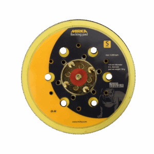 Mirka 150mm 6 Hole Grip Backing Pad 5/16 Inch Thread Soft