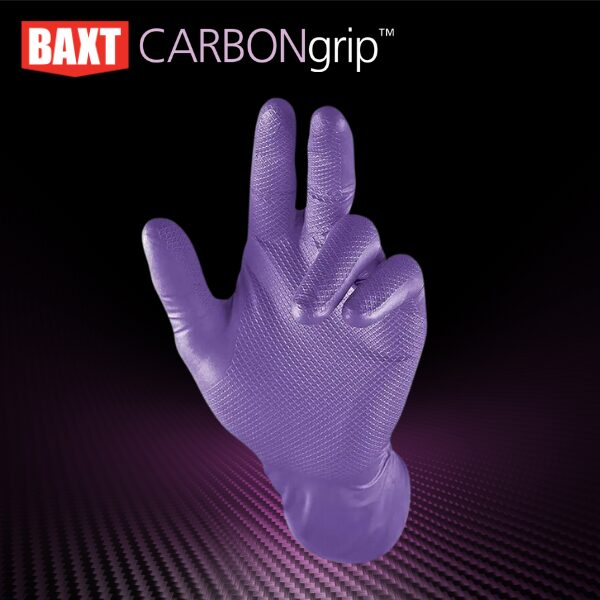 BAXT CARBONgrip Premium Nitrile Gloves (50)