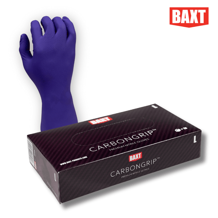 BAXT CARBONgrip Premium Nitrile Gloves (50)