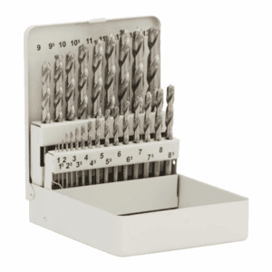 Large Metric Cobalt Drill Bit Set (25)