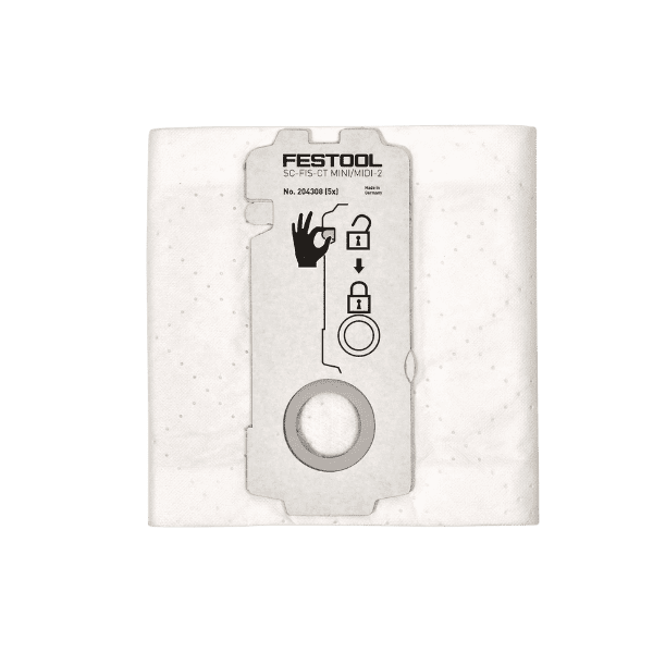 Festool SELFCLEAN filter bag SC-FIS-CT MINI/MIDI-2 (5)