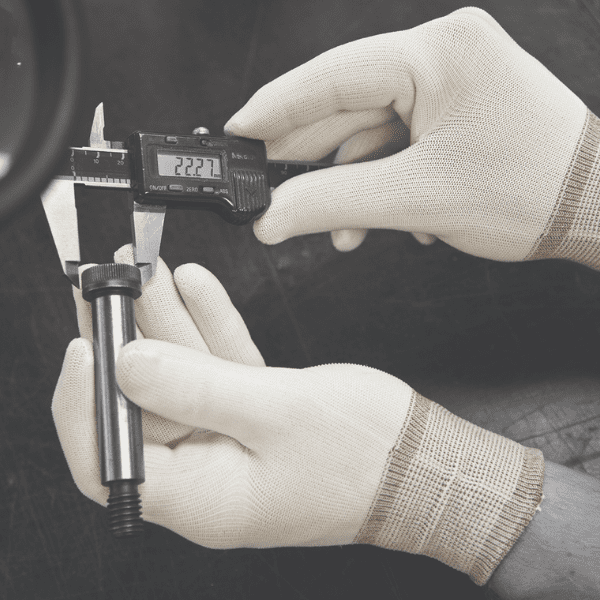 Polyco Pure Dex Nylon Gloves - Size 9