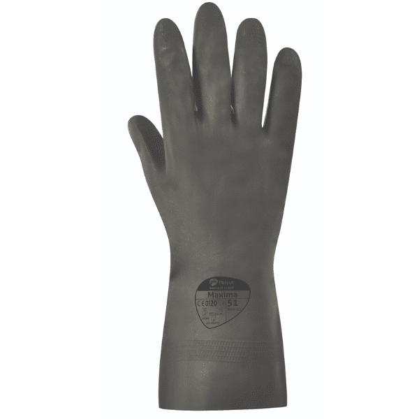 Polyco MAXIMA Heavy Duty Latex Glove Large