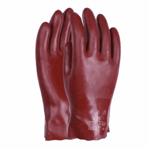 Stamdared Chemical Resistant Red 11" PVC Gauntlet
