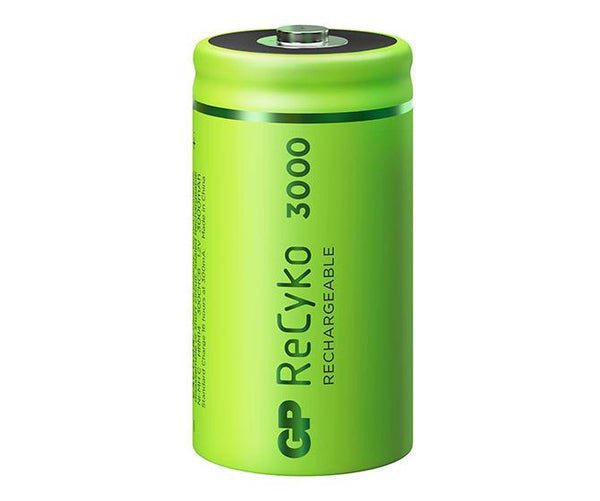 C Cell Rechargeable Nimh Batteries (2) - 3000mAh