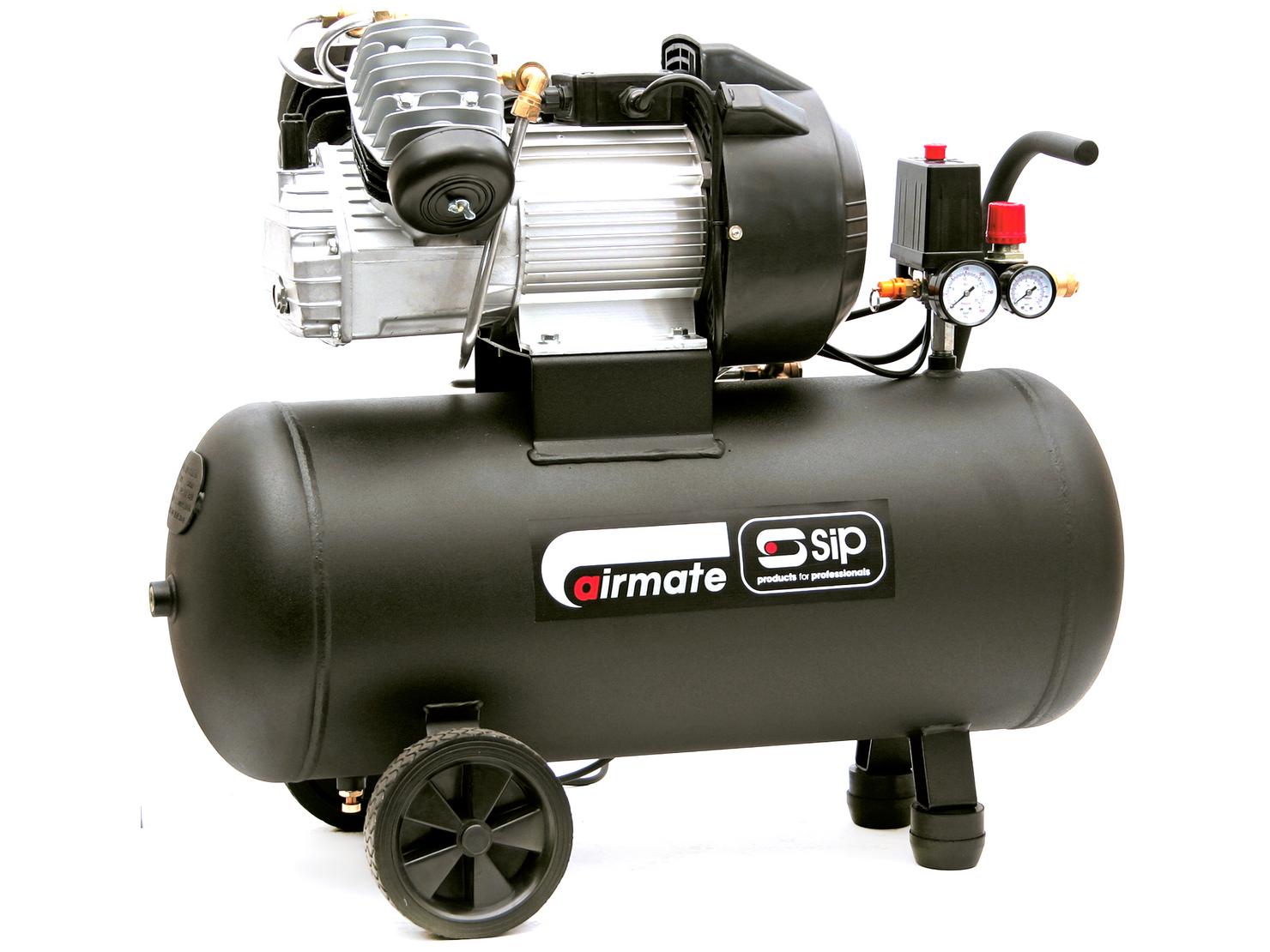 SIP Airmate TN3.0/50-D Air Compressor - 3hp 50L