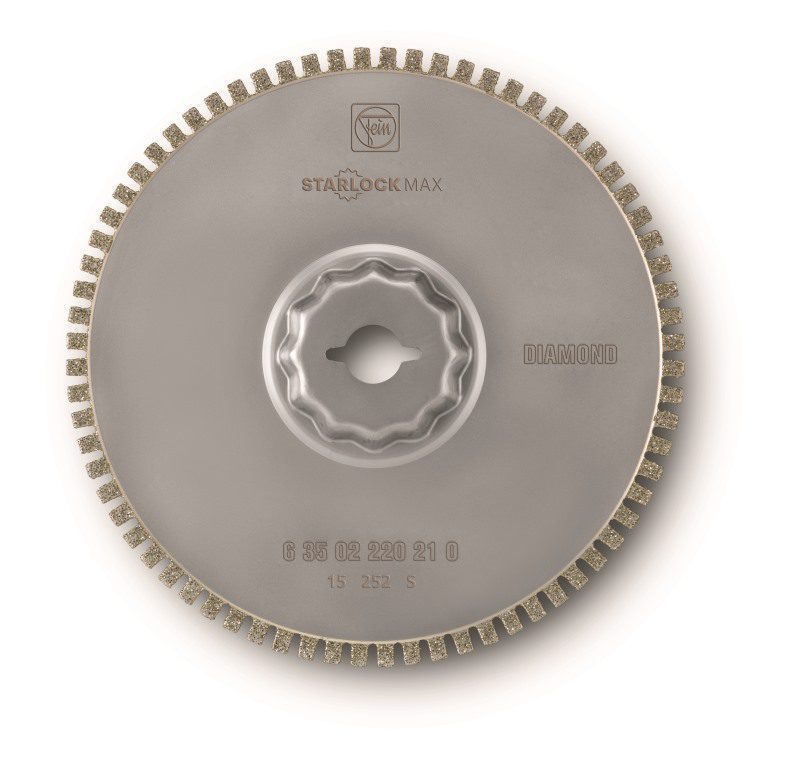 Fein Diamond Coated Open Tooth Saw Blade 105mm for Composite Materials
