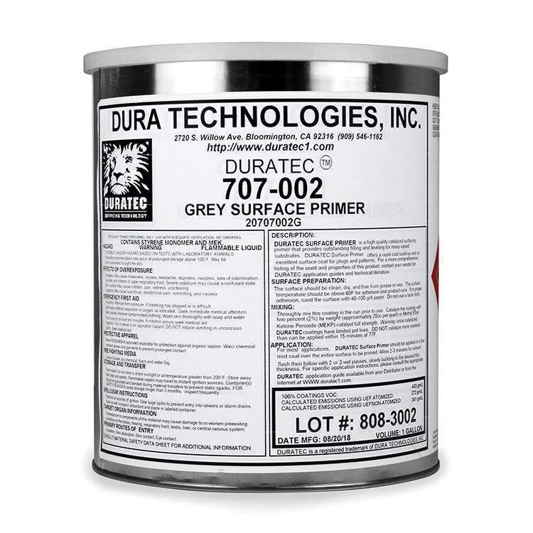 Duratec Surface Primer Dark Grey - 5L