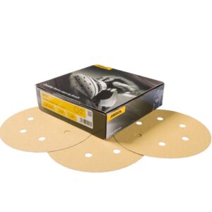 Mirka Gold Self-Adhesive 150mm 6-Hole Discs
