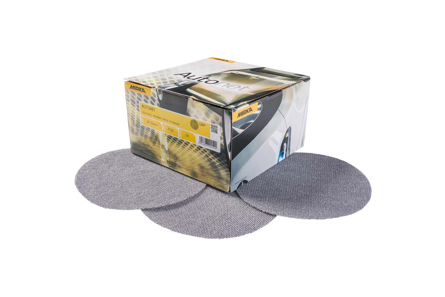 Mirka Autonet 150mm Sanding Discs (50)