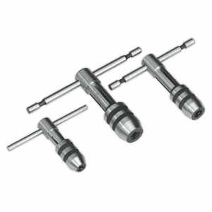 3 Piece T-Handle Tap Wrench Set