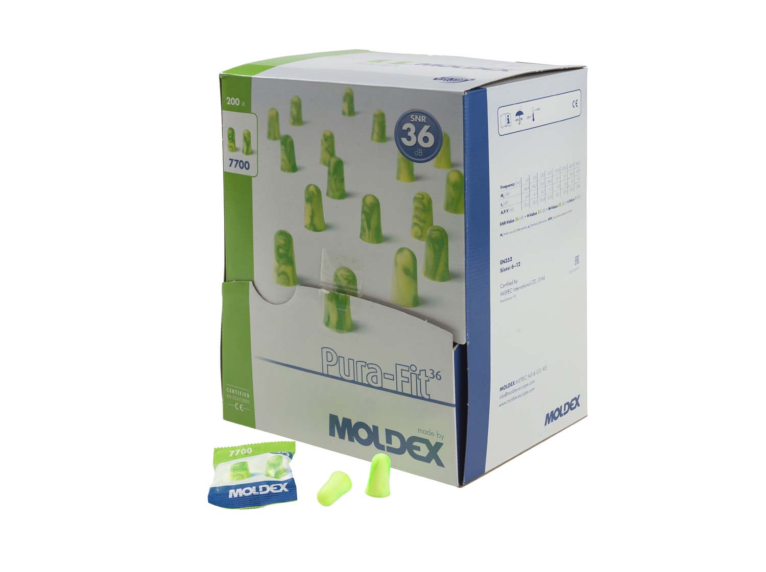 Foam Ear Plugs (200 Pairs)