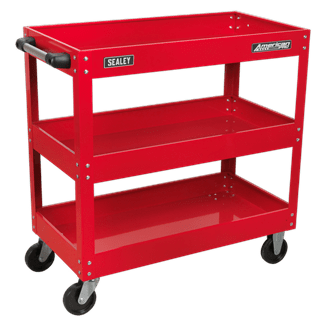 3-Level Workshop Trolley Heavy Duty