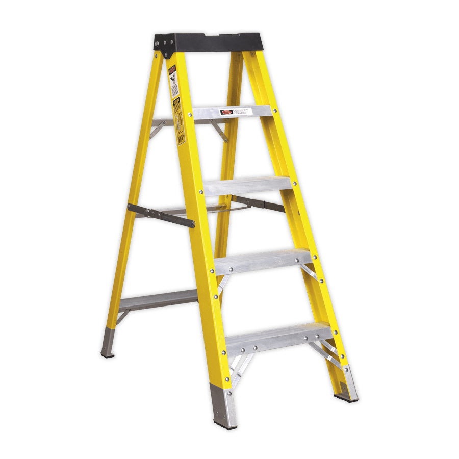 Trade Fibreglass Step Ladder