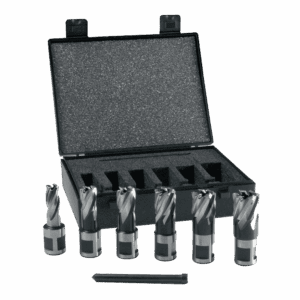 Magdrill Cutter Set - Long - 6 Piece Set