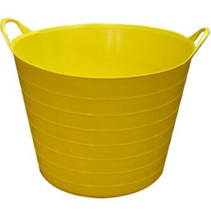 Heavy-Duty Rhino Flexi Tub 40L - Yellow