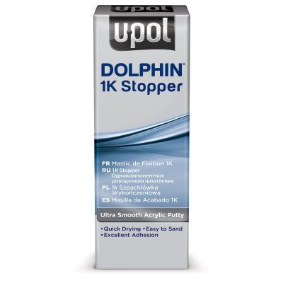 U-Pol Dolphin 1K Stopper Ultra Smooth Acrylic Putty - 200g