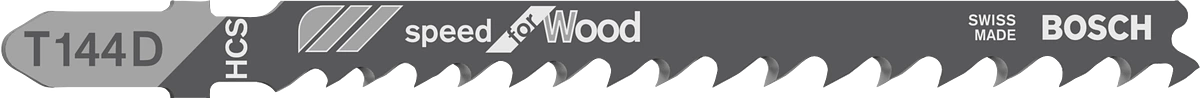 Bosch T144D Speed for Wood Jigsaw Blade (Pack of 5)