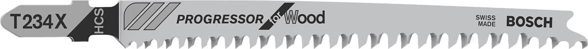 Bosch T234X Progressor for Wood Jigsaw Blades (Pack of 5)