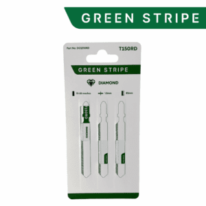 GREEN STRIPE Diamond Jigsaw Blade T150RD – Precision Cutting for Tough Materials (Pack of 3)